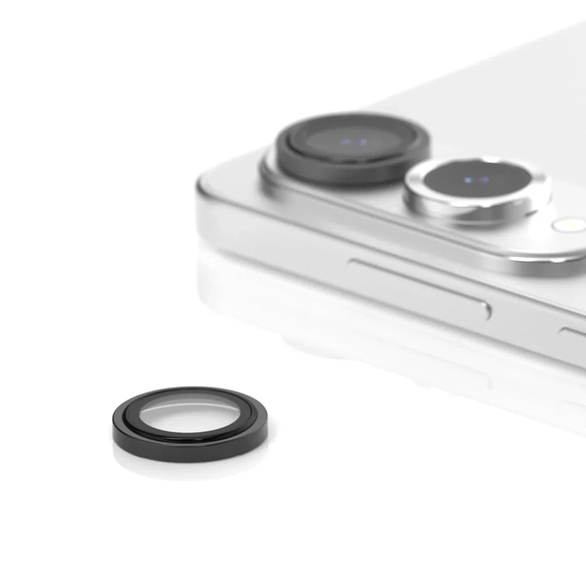 Samsung S25 Edge Araree Metal Ring Camera Lens - Clear Samsung S25 Edge Araree Metal Ring Camera Lens - Clear